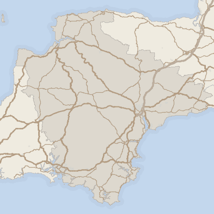 Map of property in Devon