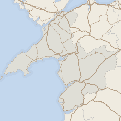 Map of property in Gwynedd