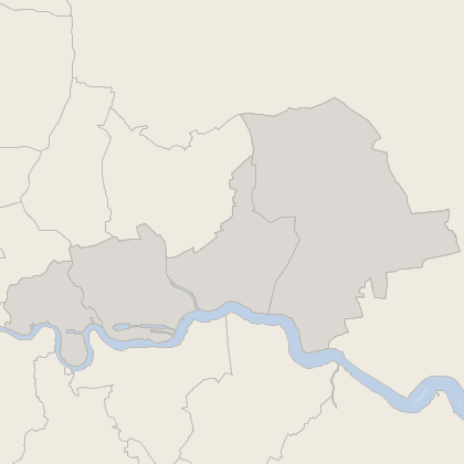 Map of property in East London